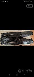 pantaloni moto revit in pelle uomo