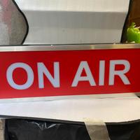 Insegna luminosa On Air