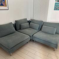 divano IKEA modello SÖDERHAMN verde chiaro