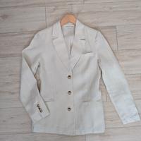 Blazer Benetton in lino
