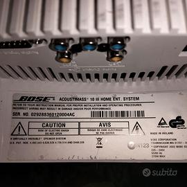 BOSE ACOUSTIMASS 10 III system