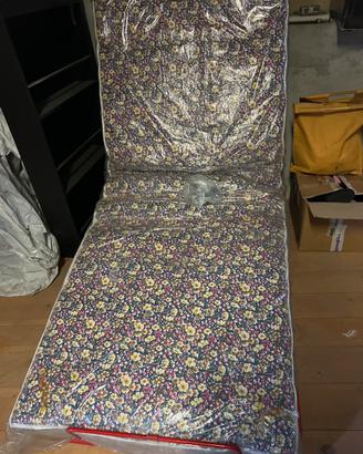 Brandina letto pieghevole singola con materasso
