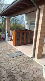credenza legno massiscio