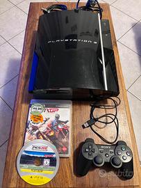 Sony PlayStation 3 PS3 fat 40 gb con 2 giochi