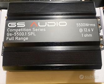 Amplificatore 5500 gs audio 1 omh nuovo