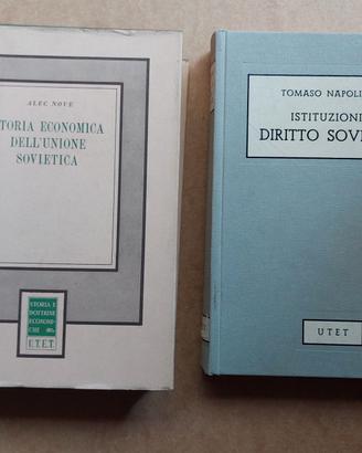 diritto ed economia  Sovietica UTET  anni 70 
