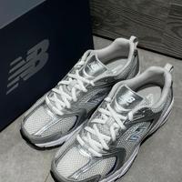 New Balance 530 White Silver Navy 39