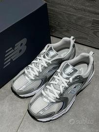 New Balance 530 White Silver Navy 39