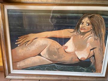 Quadro Aldo Twiss Donna In Posa