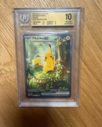 Pikachu #276 BGS 10 ITA Ascesa  Eroica