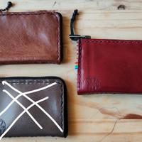 portafogli uomo donna 3 scomparti in cuoio