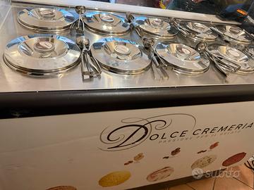 Vetrina gelato professionale