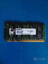 Memoria Sodimm DDR2 Kingston KTH-ZD8000B/1G 1GB