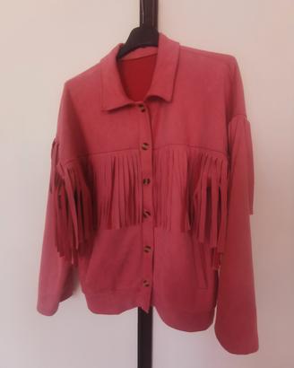 giubbino con frange 