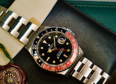 Rolex Gmt-Master II Ref. 16760 Fat Lady Full Set