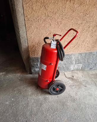 estintore a polvere carrellato 50 kg
