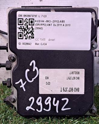 ABS AUDI A4 Berlina 8K0907379T CJCA diesel 1968 (1