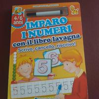 libro per imparare a scrivere i  numeri