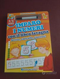 libro per imparare a scrivere i  numeri