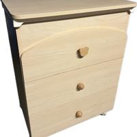 Fasciatoio/bagnetto con cassettiera