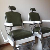 poltrone barbiere vintage 