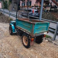 Motoagricola bertolini 4x4 scarico idraulico trila