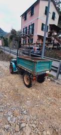 Motoagricola bertolini 4x4 scarico idraulico trila