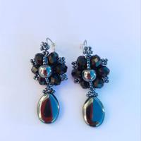 Orecchini hematite