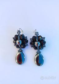 Orecchini hematite