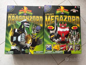 Legacy Megazord + Legacy Dragonzord