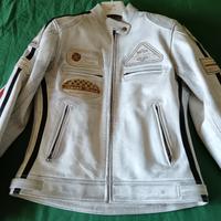 giubbetto moto Aspide in pelle 