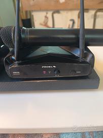 Microfoni Proel wireless 