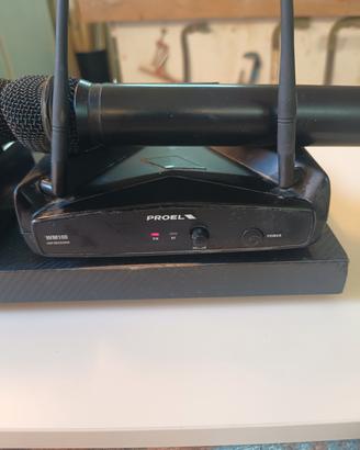 Microfoni Proel wireless 