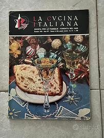 Riviste vintage "La cucina italiana" 3pz