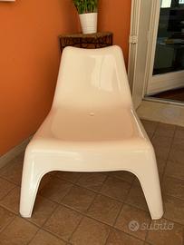 Poltrone impilabili bianche IKEA