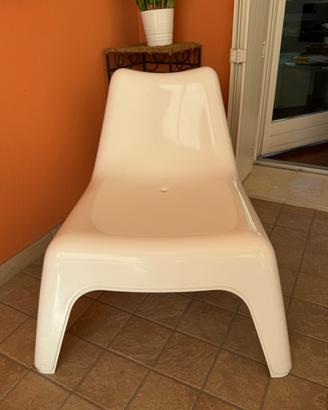 Poltrone impilabili bianche IKEA