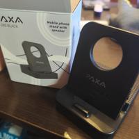 supporto smartphone con cassa bluetooth integrata 