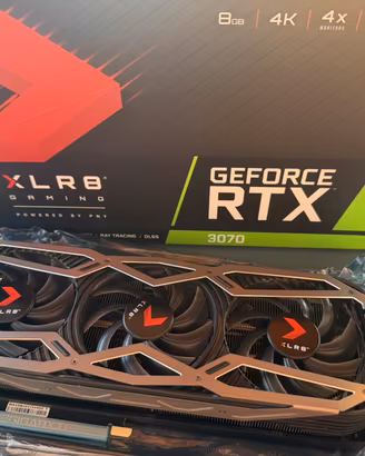 PNY RTX 3070 XLR8 EPIC-X RGB 8GB – Come nuova