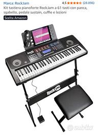 Tastiera RockJam pianoforte