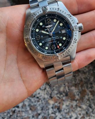 Breitling Superocean Steelfish A17390 nero ful set
