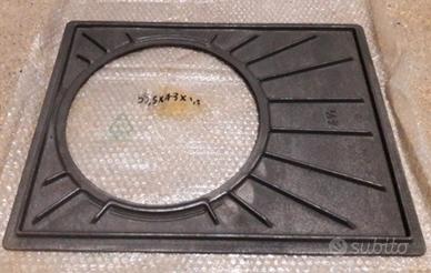 Piastra stufa a legna in ghisa