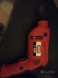 TRAPANO A PERCUSSIONE E PISTOLA TERMICA VALEX