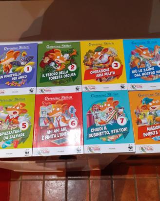 Lotto 8 libri Geronimo Stilton