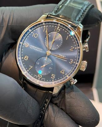 Iwc Crono Nuovo 2026 41mm Portoghese Blu IW371606