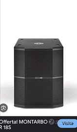 MONTARBO SUBWOOFER ATTIVO