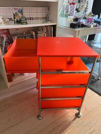Cassettiera Mobil marca Kartell a 4 cassetti
