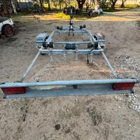Carrello barca effeci basculante completo