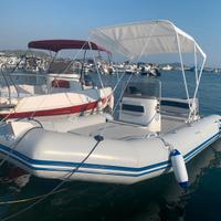 GOMMONE ZODIAC MEDLINE 480+CARRELLO+MOTORE 40/60