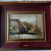 Quadro olio su tela Aldo Pironti