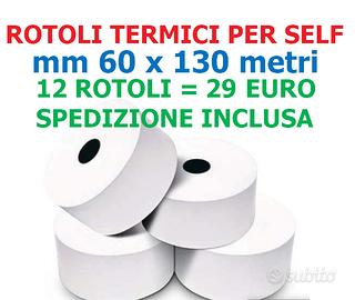 rotoli termici pos self benzinai ed eliminacode